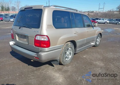 2002 Lexus Lx 470 z USA, uszkodzony, nr VIN JTJHT00WX23520574